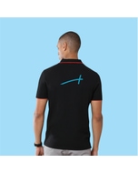 Greys&Blues Jacq Polo T-Shirt-Black with Red SH